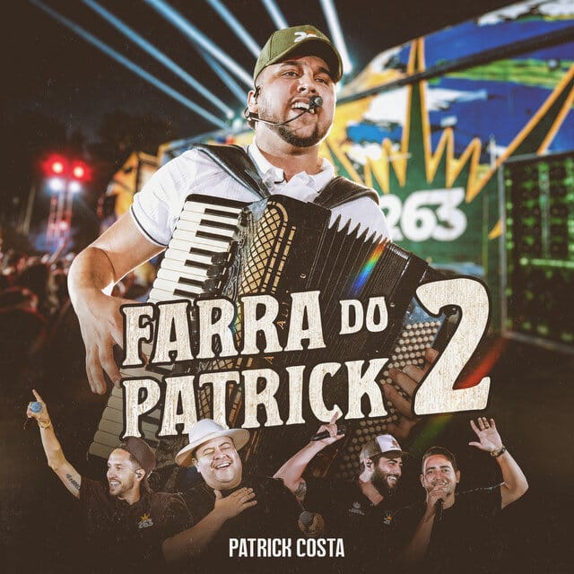 Capa do álbum Farra do Patrick 2 (Ao Vivo), de Patrick Costa